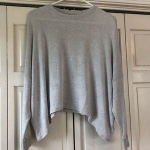 Joah Brown cropped knit sweater